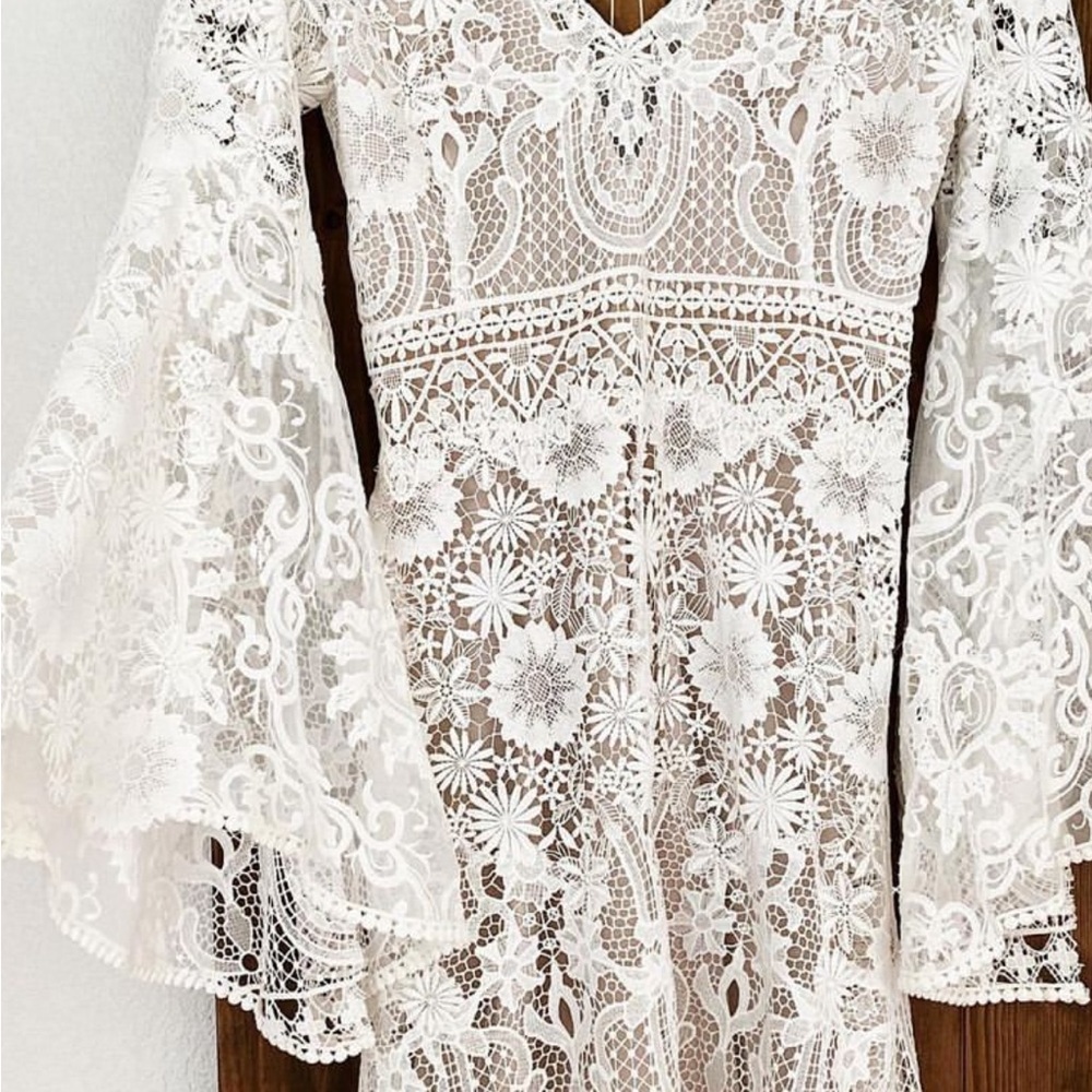 Custom wedding dress